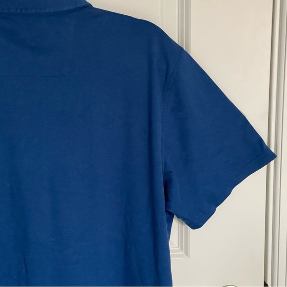 Southern Tide Blue Short Sleeve Polo Shirt - 35489 - Picture 9 of 12